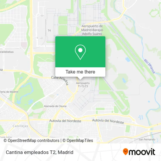 Cantina empleados T2 map