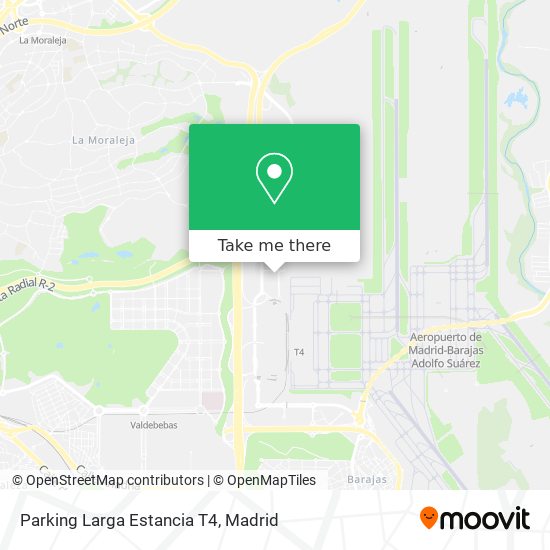 mapa Parking Larga Estancia T4