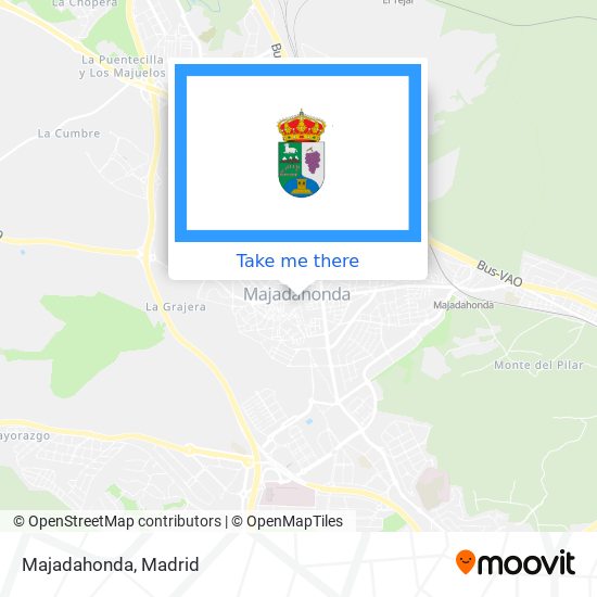 Majadahonda map