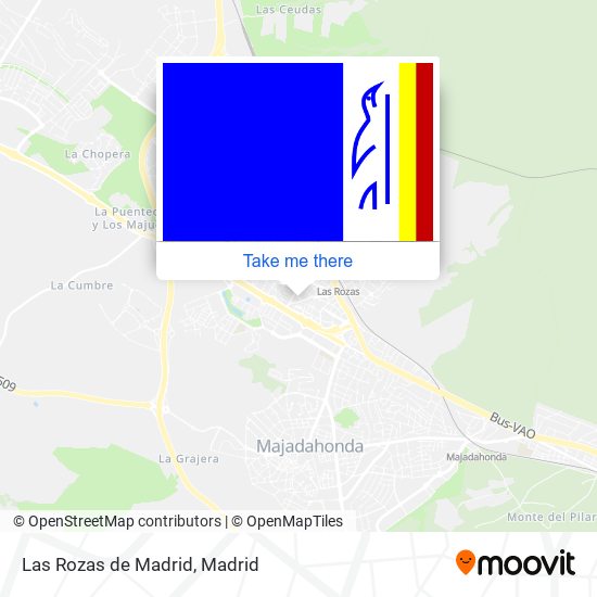 Las Rozas de Madrid map