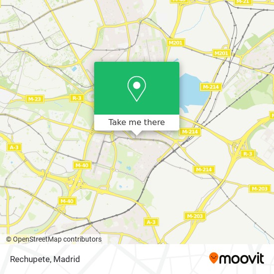 Rechupete map