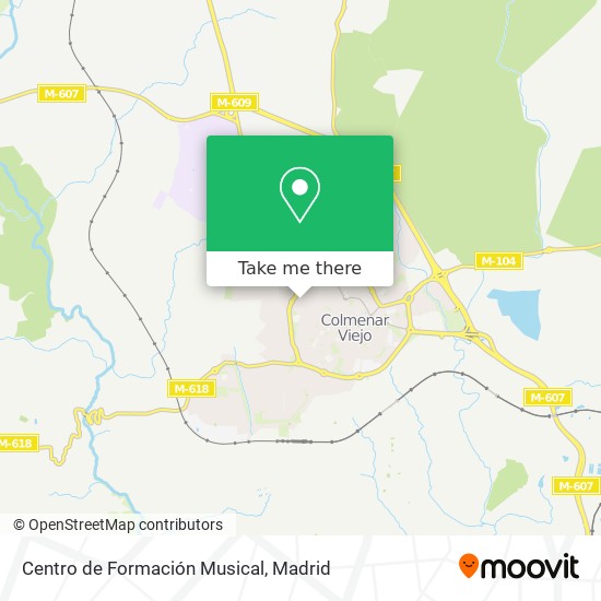 Centro de Formación Musical map