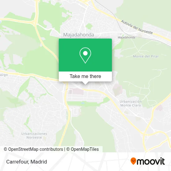 Carrefour map