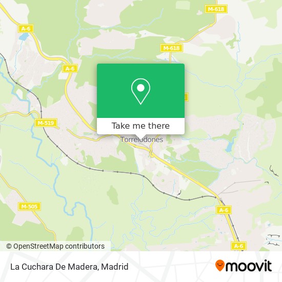 La Cuchara De Madera map