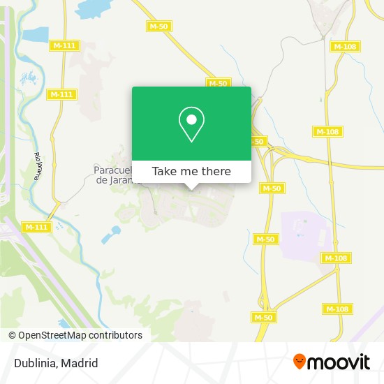 Dublinia map