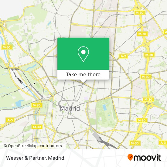 mapa Wesser & Partner