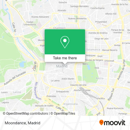 Moondance map