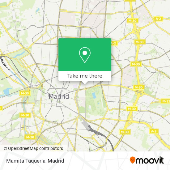 Mamita Taquería map