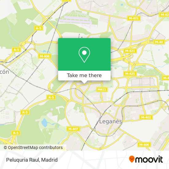 Peluquria Raul map