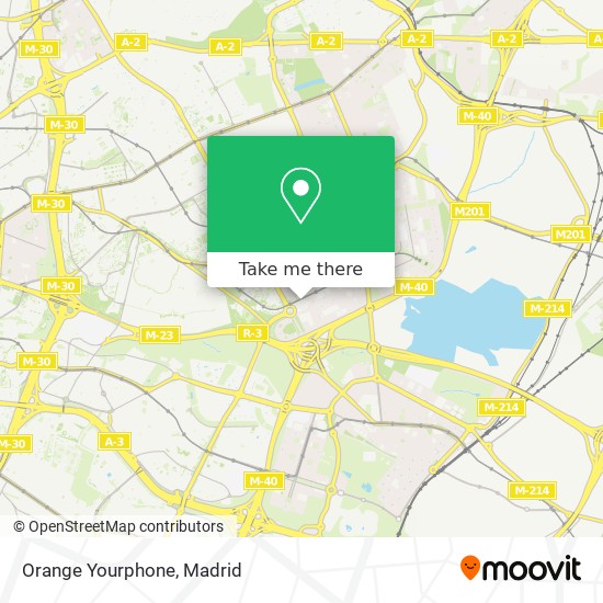 Orange Yourphone map