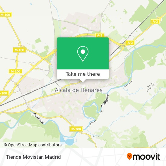 Tienda Movistar map