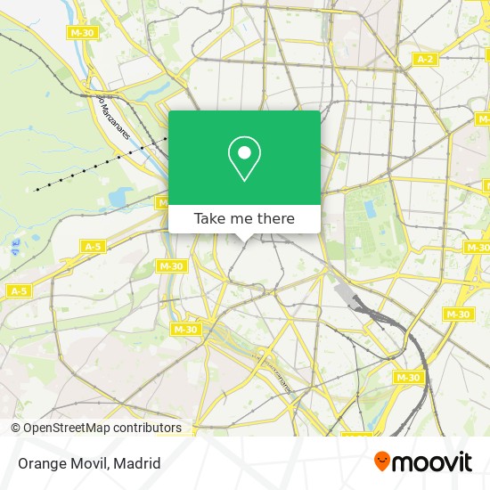 Orange Movil map