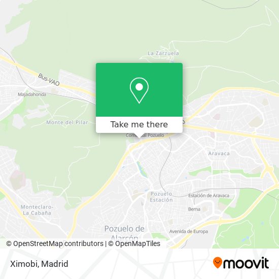 Ximobi map