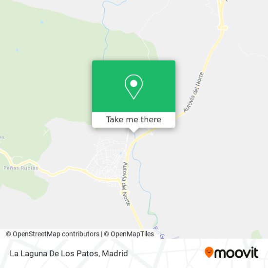 La Laguna De Los Patos map