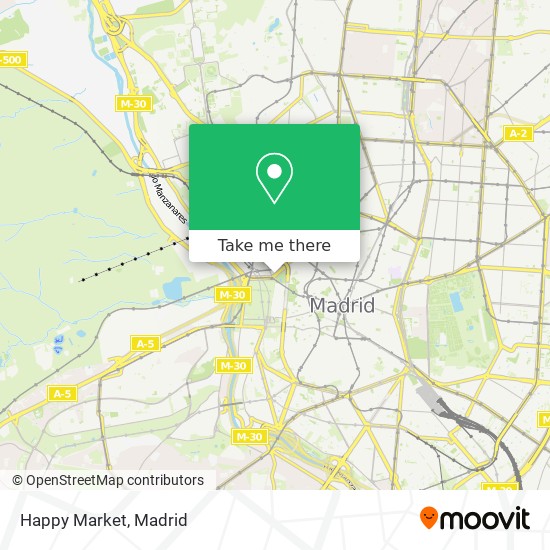 mapa Happy Market