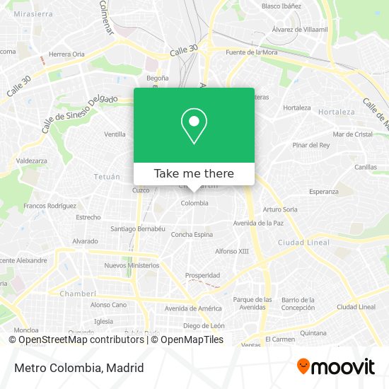 mapa Metro Colombia