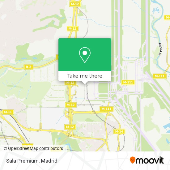 Sala Premium map
