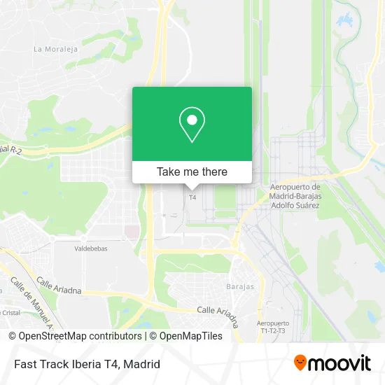 Fast Track Iberia T4 map