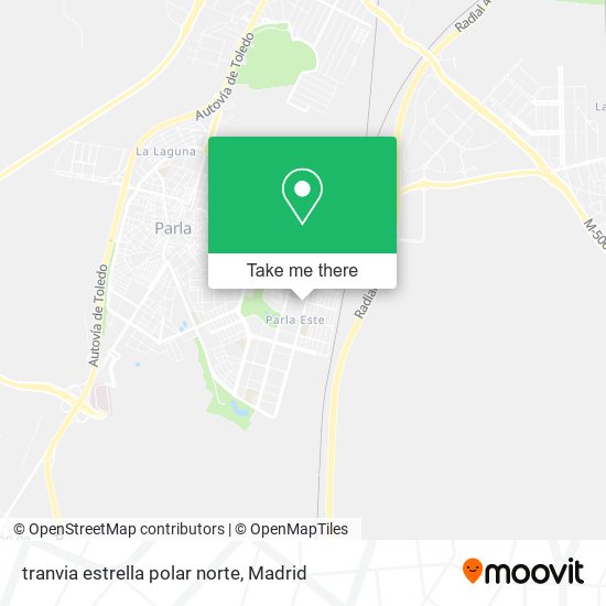 tranvia estrella polar norte map