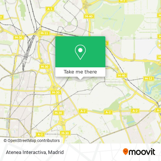 Atenea Interactiva map