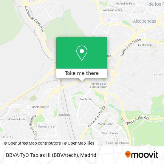 mapa BBVA-TyO Tablas III (BBVAtech)