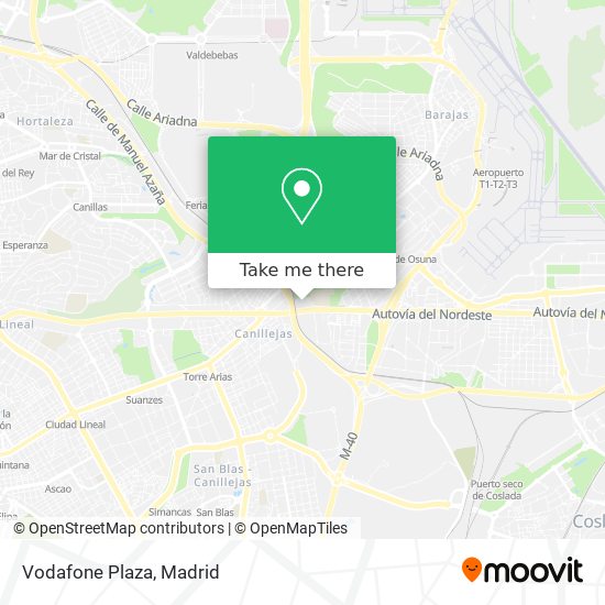 Vodafone Plaza map