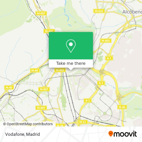 Vodafone map