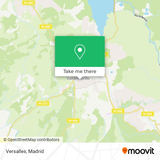 Versalles map