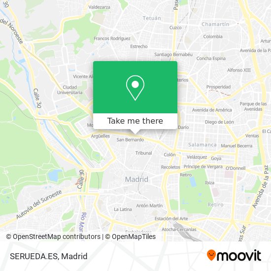 mapa SERUEDA.ES
