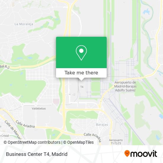Business Center T4 map