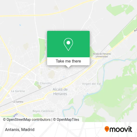 Antanis map