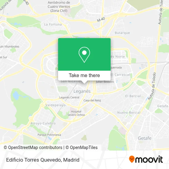 Edificio Torres Quevedo map