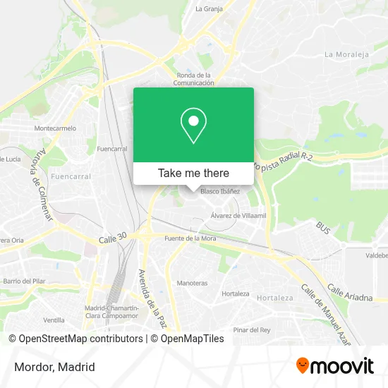 Mordor map