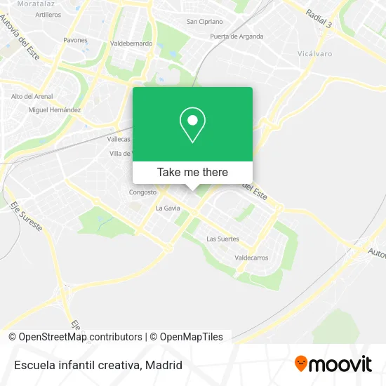 Escuela infantil creativa map