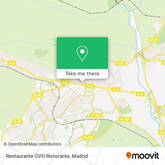 Restaurante OVO Ristorante map