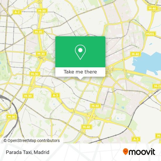 Parada Taxi map