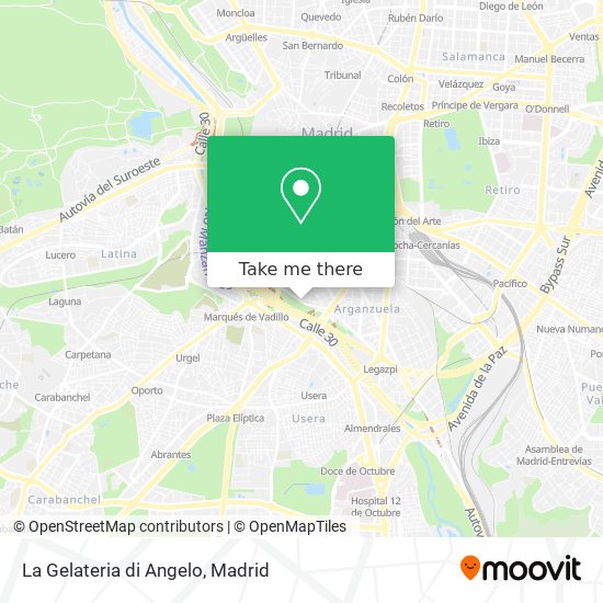 mapa La Gelateria di Angelo