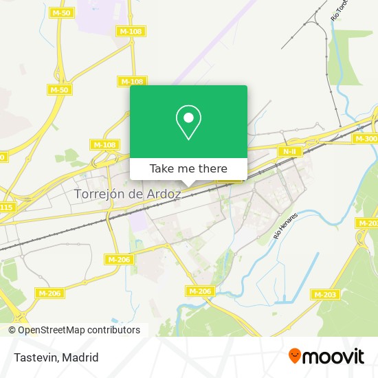mapa Tastevin