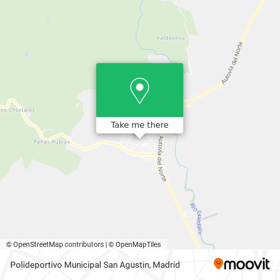 Polideportivo Municipal San Agustin map