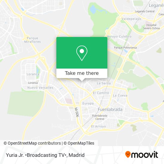 Yuria Jr. •Broadcasting TV• map