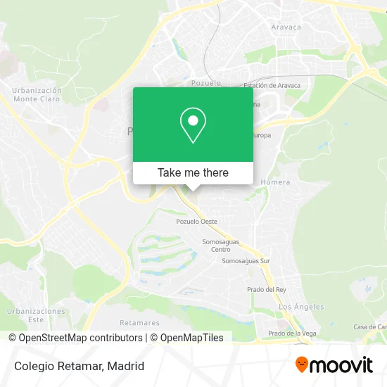 Colegio Retamar map