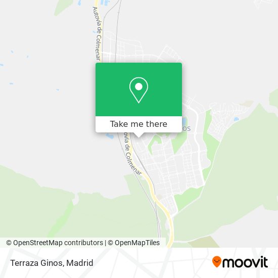Terraza Ginos map