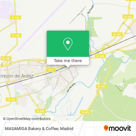 MASAMIGA Bakery & Coffee map