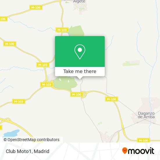 Club Moto1 map