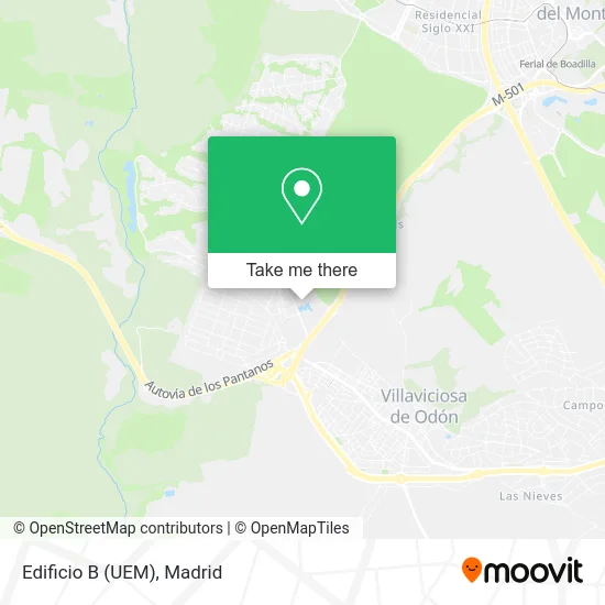 Edificio B (UEM) map