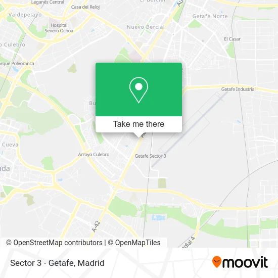 Sector 3 - Getafe map