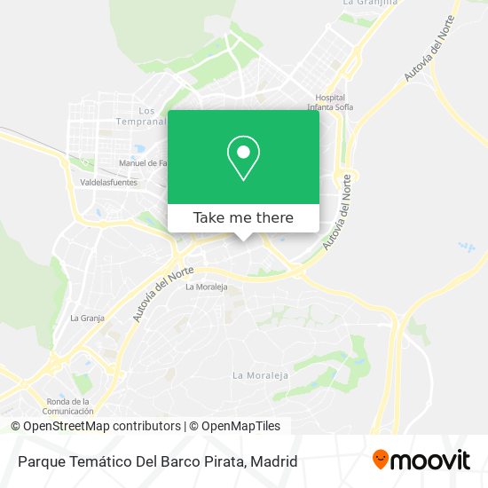 Parque Temático Del Barco Pirata map