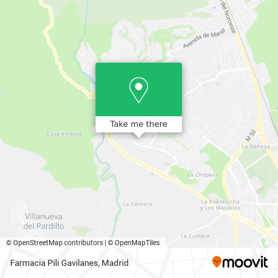 Farmacia Pili Gavilanes map