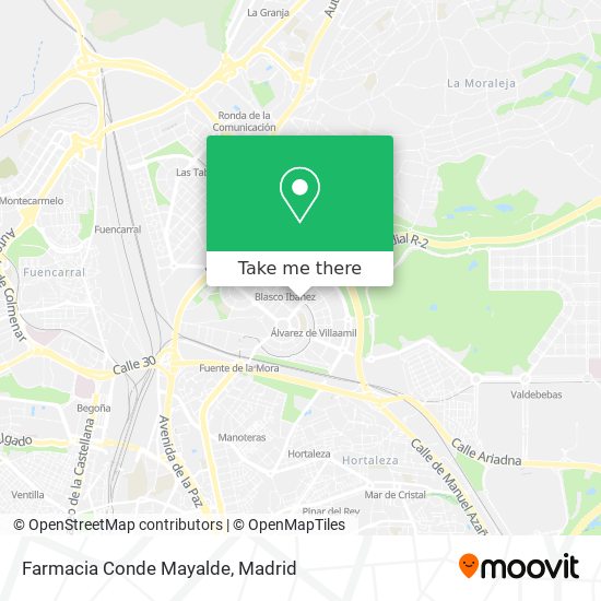 Farmacia Conde Mayalde map