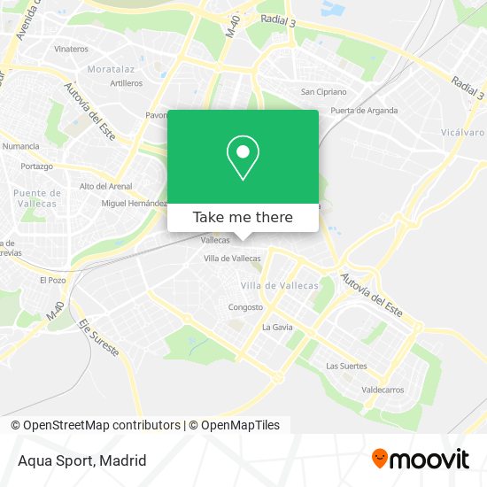 Aqua Sport map